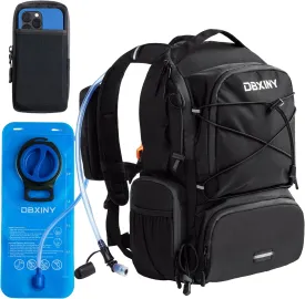 22L Hydration Backpack with Water Bladder, Water Backpack Insulated Hydration Pack for Hiking Running Cycling Festival for Men & Women