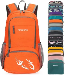 35L Lightweight Foldable Waterproof Packable Travel Small Hiking Backpack Daypack for men women