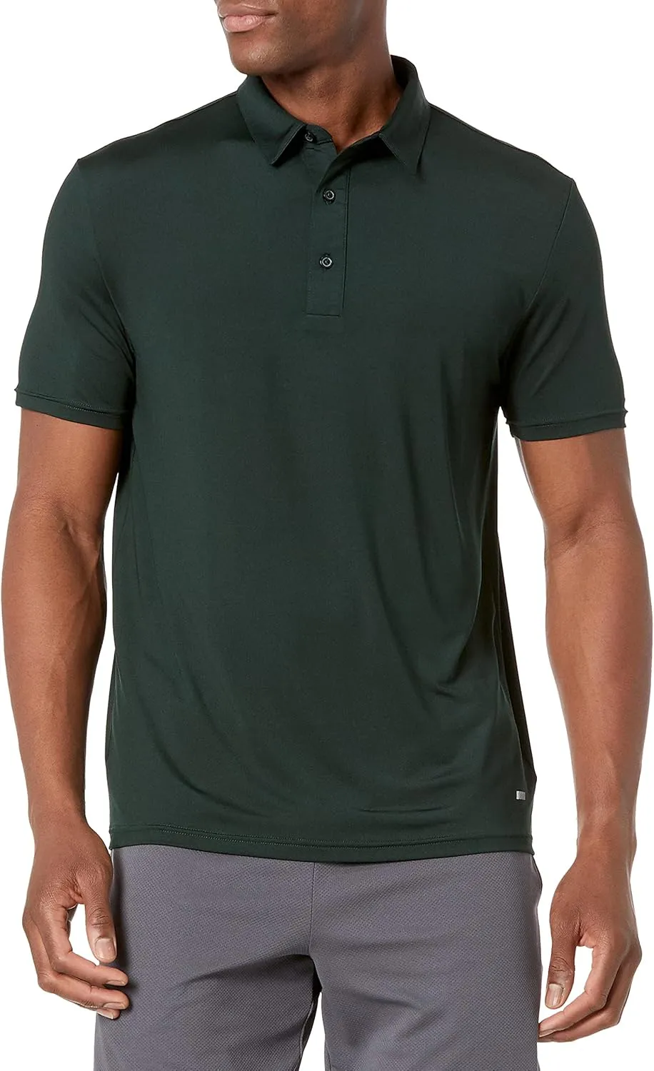 Amazon Essentials Men's Slim-Fit Quick Dry Tech Stretch Lightweight Golf Polo Shirt