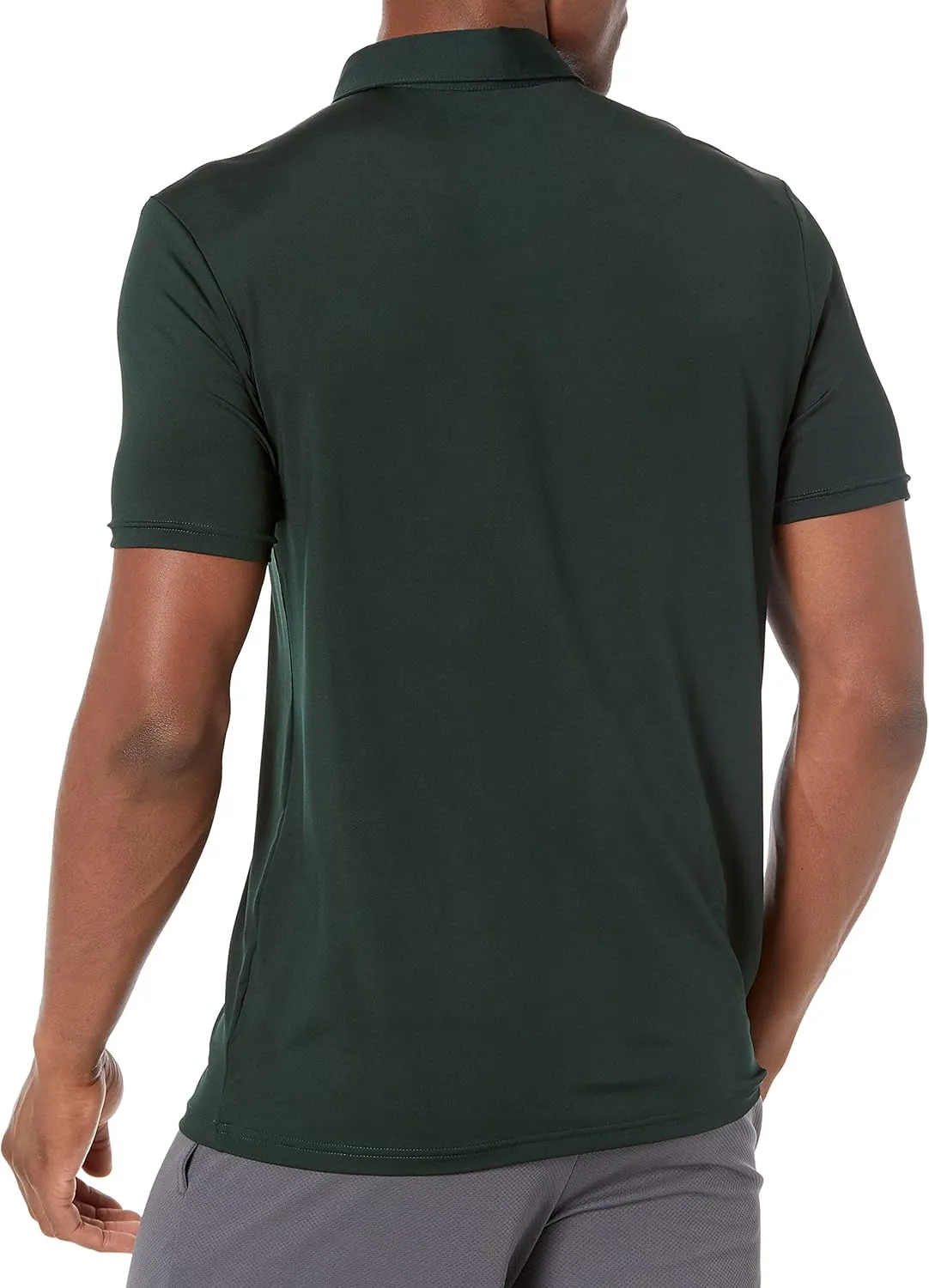 Amazon Essentials Men's Slim-Fit Quick Dry Tech Stretch Lightweight Golf Polo Shirt