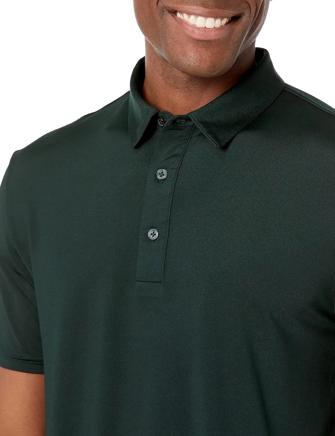 Amazon Essentials Men's Slim-Fit Quick Dry Tech Stretch Lightweight Golf Polo Shirt