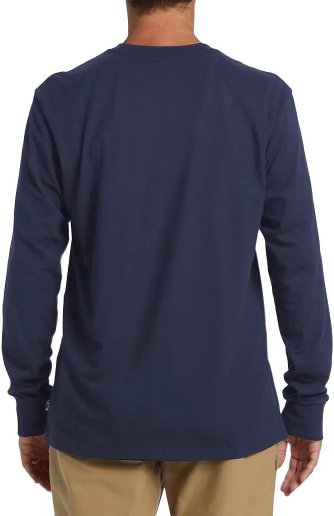 Billabong Big and Tall Long Sleeve T Shirts for Men - Cotton Graphic Tee Shirts