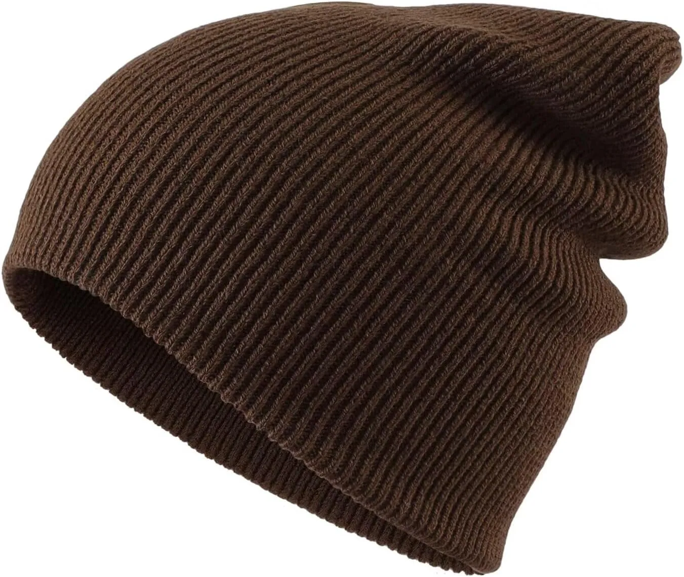 Connectyle Men's Cuffed Beanie Hat Thick Knitted Winter Hat Acrylic Warm Stocking Skull Caps