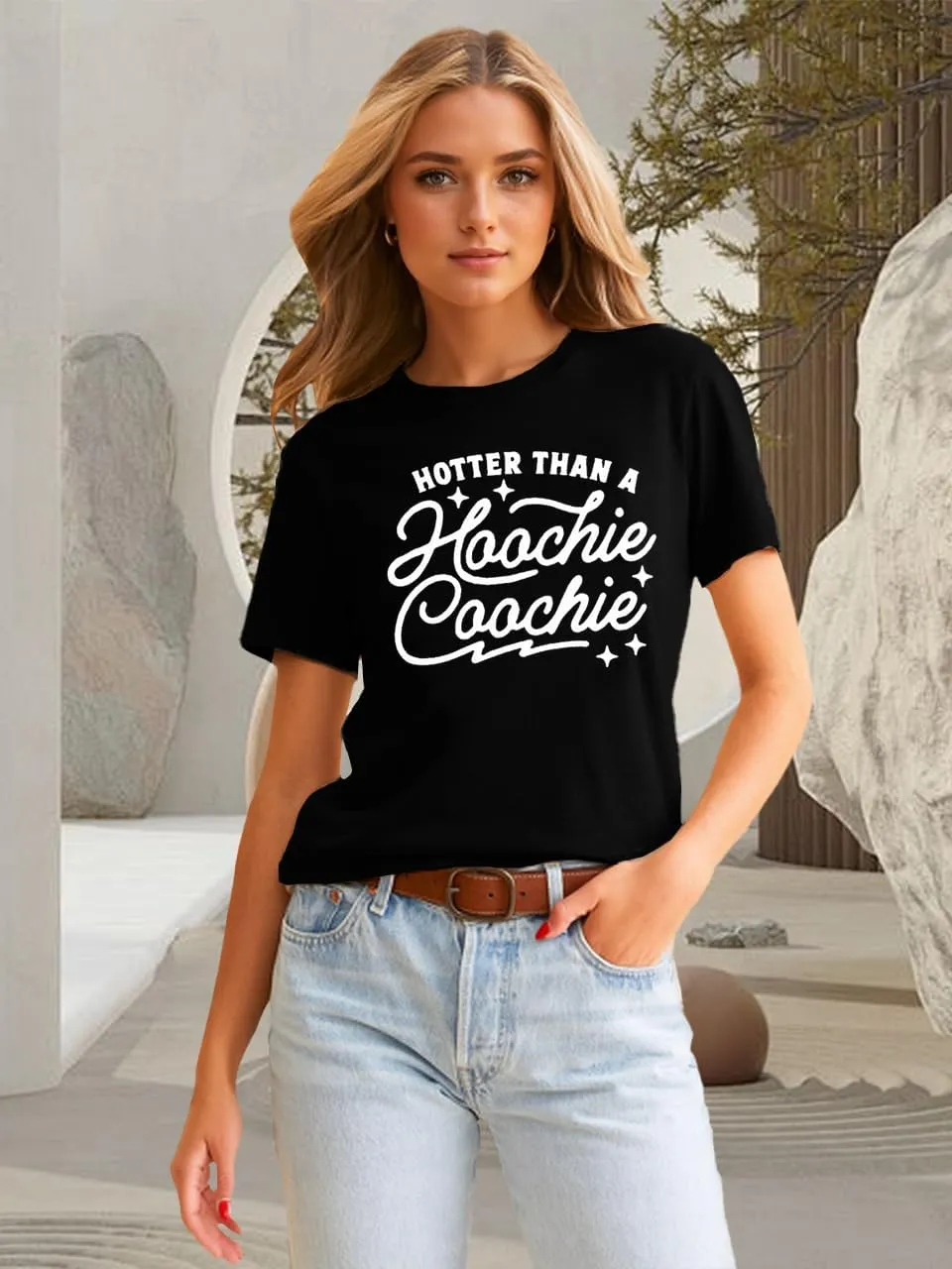 Country Music Women Tops Funny Graphic T-Shirt Cute Tops for Women Vintage Graphic Tees Letter Shirts for Women