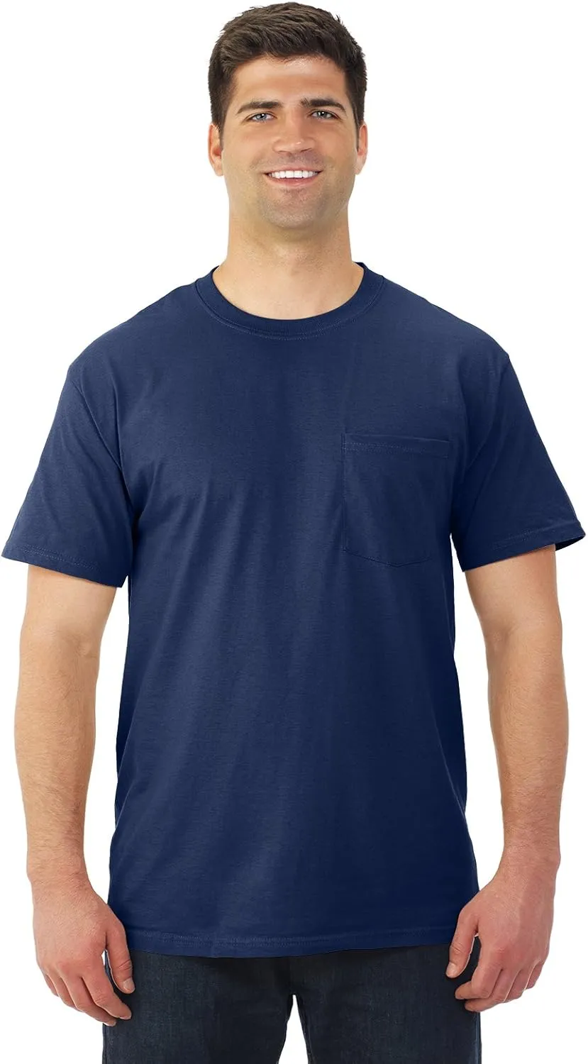 Fruit of the Loom Men's Pocket T-Shirt