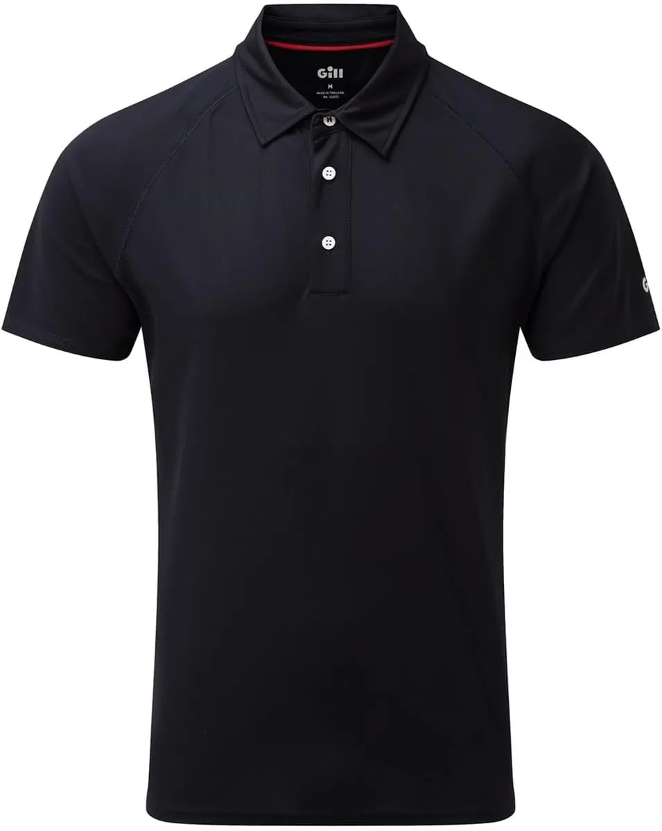 Gill Mens UV Tec Polo Shirt - 50  UV Sun Protection