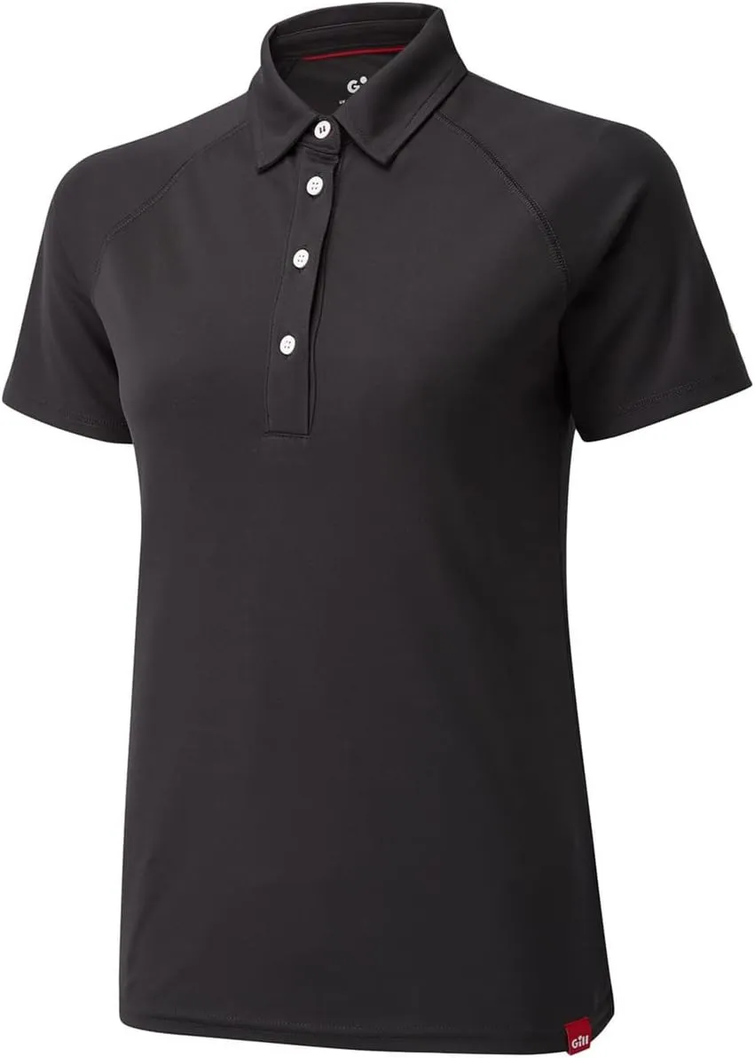 Gill Womens UV Tec Polo Shirt - 50  UV Sun Protection - Ideal for Sailing, Watersports or Casual Wear