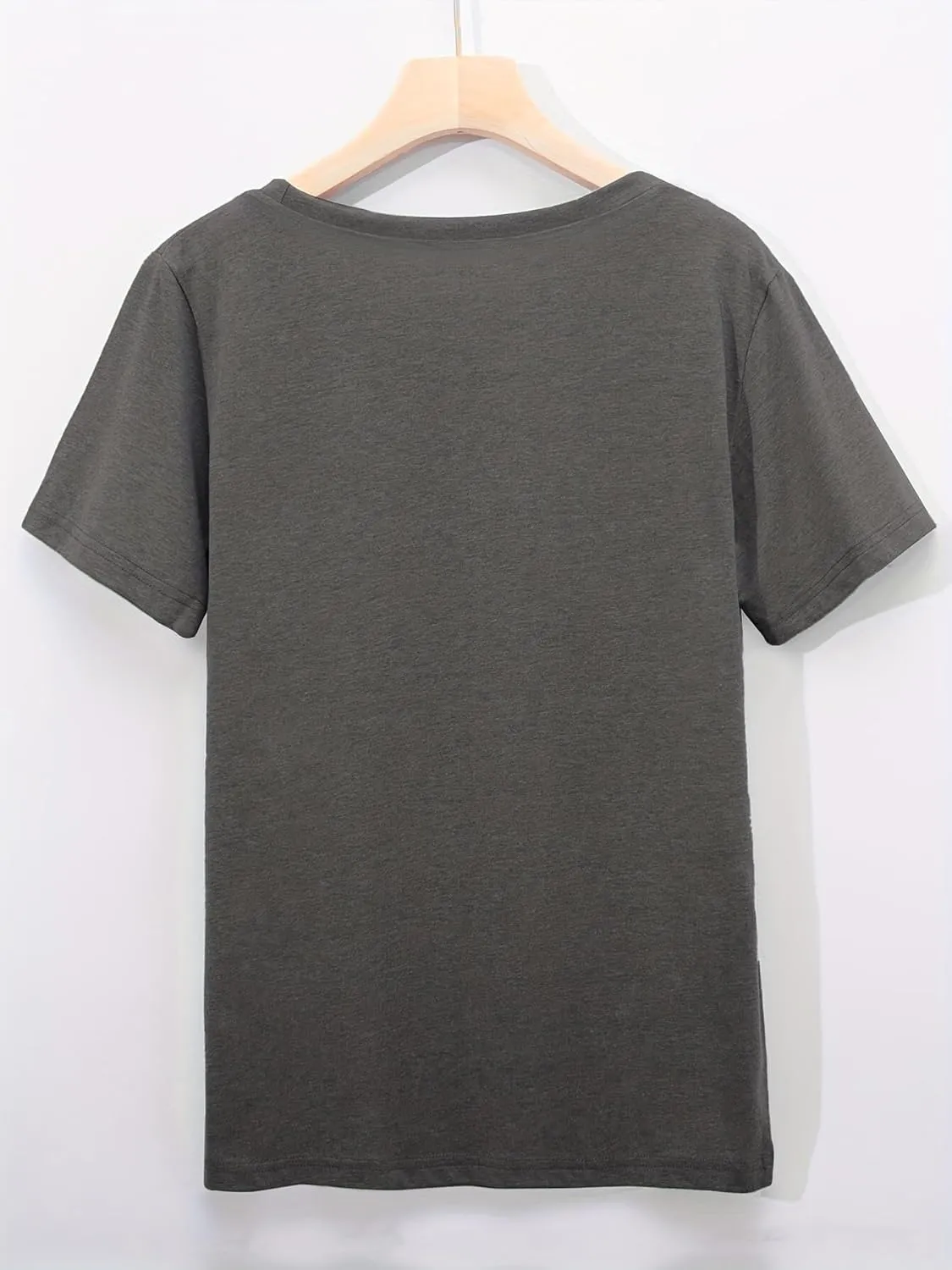 J&DHUASHA Women's T-Shirt Short Sleeve Crewneck Graphic Tees Printed Casual Summer Tops