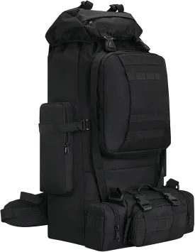 King'sGuard 100L Camping Hiking Backpack Molle Rucksack Military Camping Backpacking Daypack