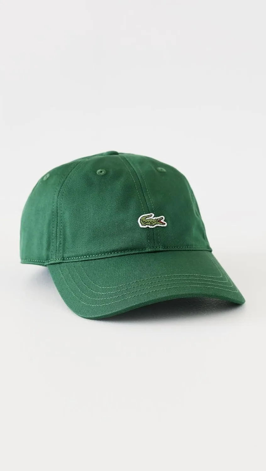 Lacoste Cotton Twill Side Logo Cap