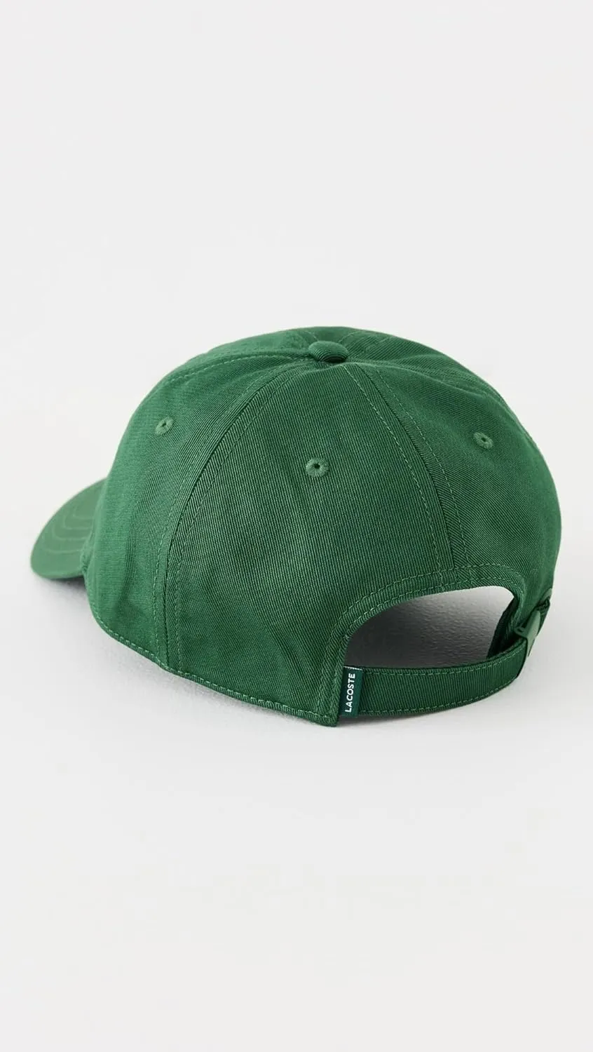 Lacoste Cotton Twill Side Logo Cap