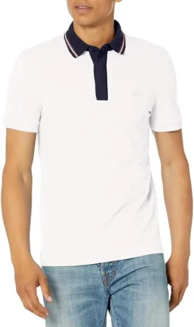Lacoste Men's Regular Fit Contrast Neck Smart Paris Polo