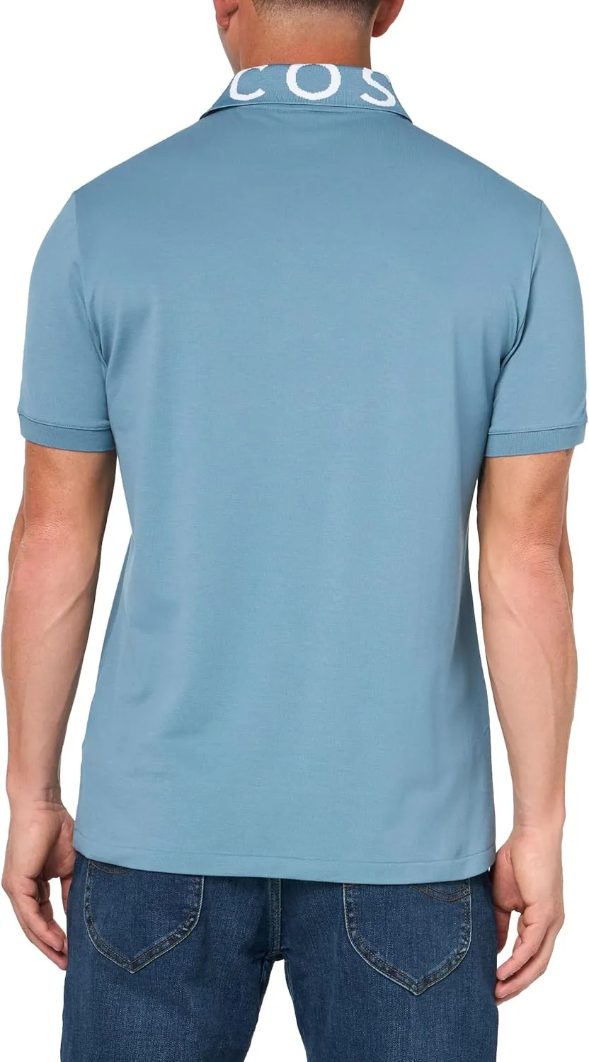 Lacoste Men's Slim Fit Bicolor Jacquard Polo
