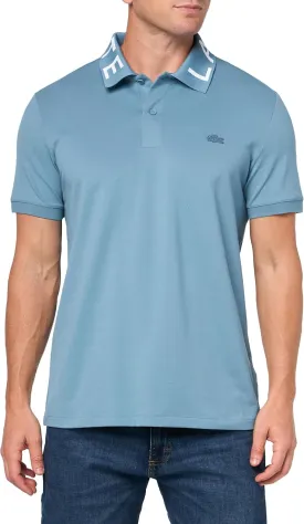 Lacoste Men's Slim Fit Bicolor Jacquard Polo