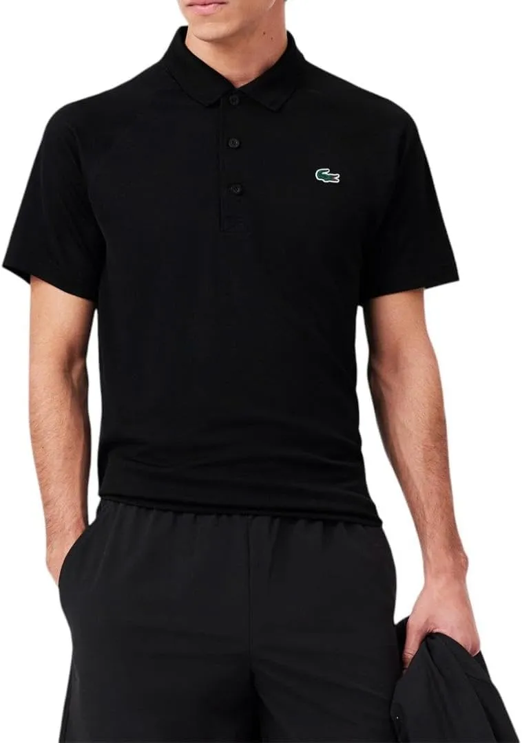 Lacoste Men's Ultra Dry Raglan Sleeve Polo Sport Short