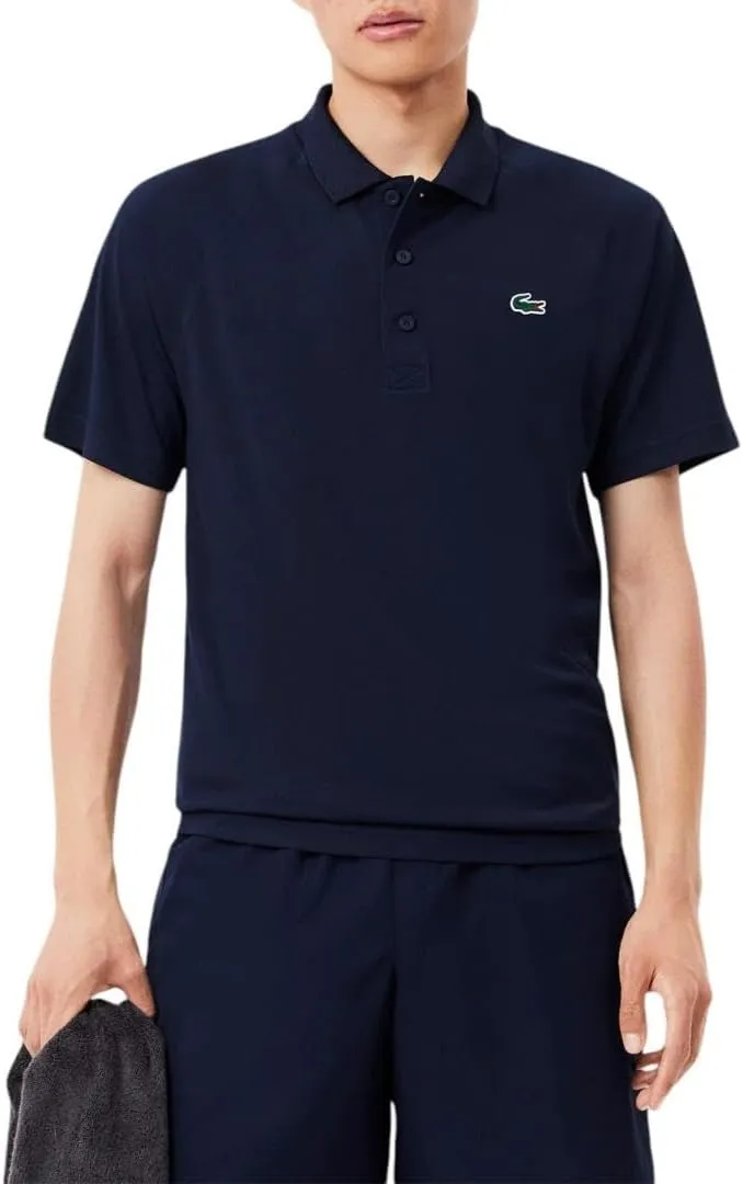 Lacoste Men's Ultra Dry Raglan Sleeve Polo Sport Short