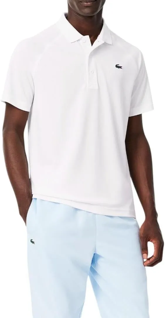 Lacoste Men's Ultra Dry Raglan Sleeve Polo Sport Short