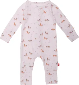 Magnetic Me Magnetic Convertible Coveralls | Silky Soft Modal Fabric | Baby Onsie Available in Sizes NB - 24M