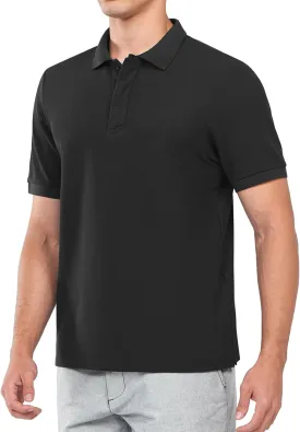 NORTHYARD Men's Cotton Polo Shirts Short Sleeve Knitted Golf Shirt Casual Classic Polos T-Shirt