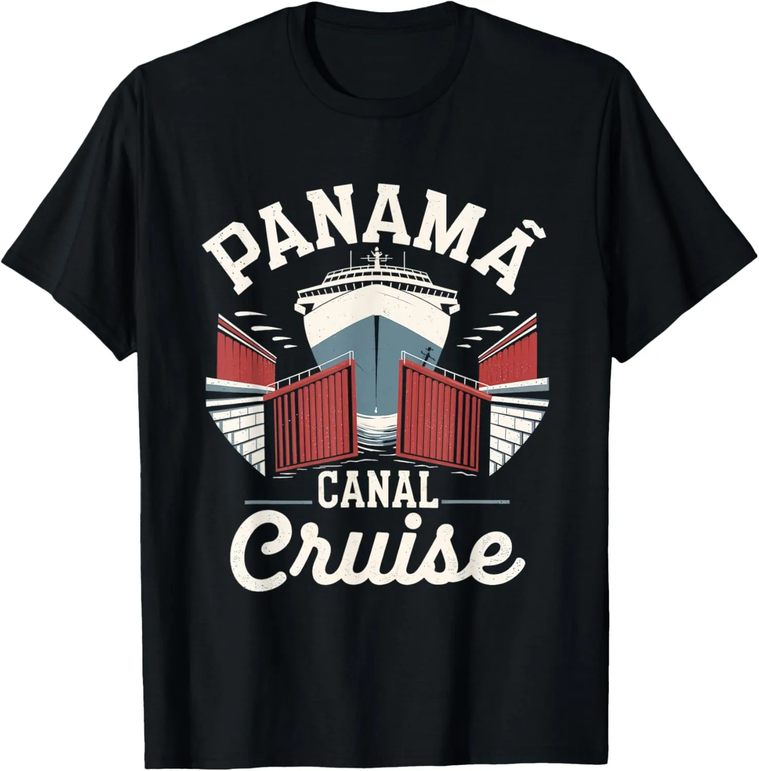 Panama Canal Adventure Travel Sailing Cruise Nautical T-Shirt
