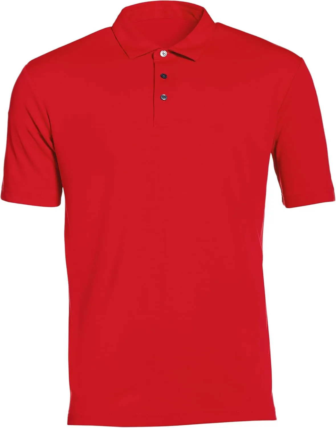 Perry Ellis Men's Classic Short Sleeve Golf Polo, Moisture-Wicking Sun Protection, Enhanced Stretch (Available in Big & Tall)