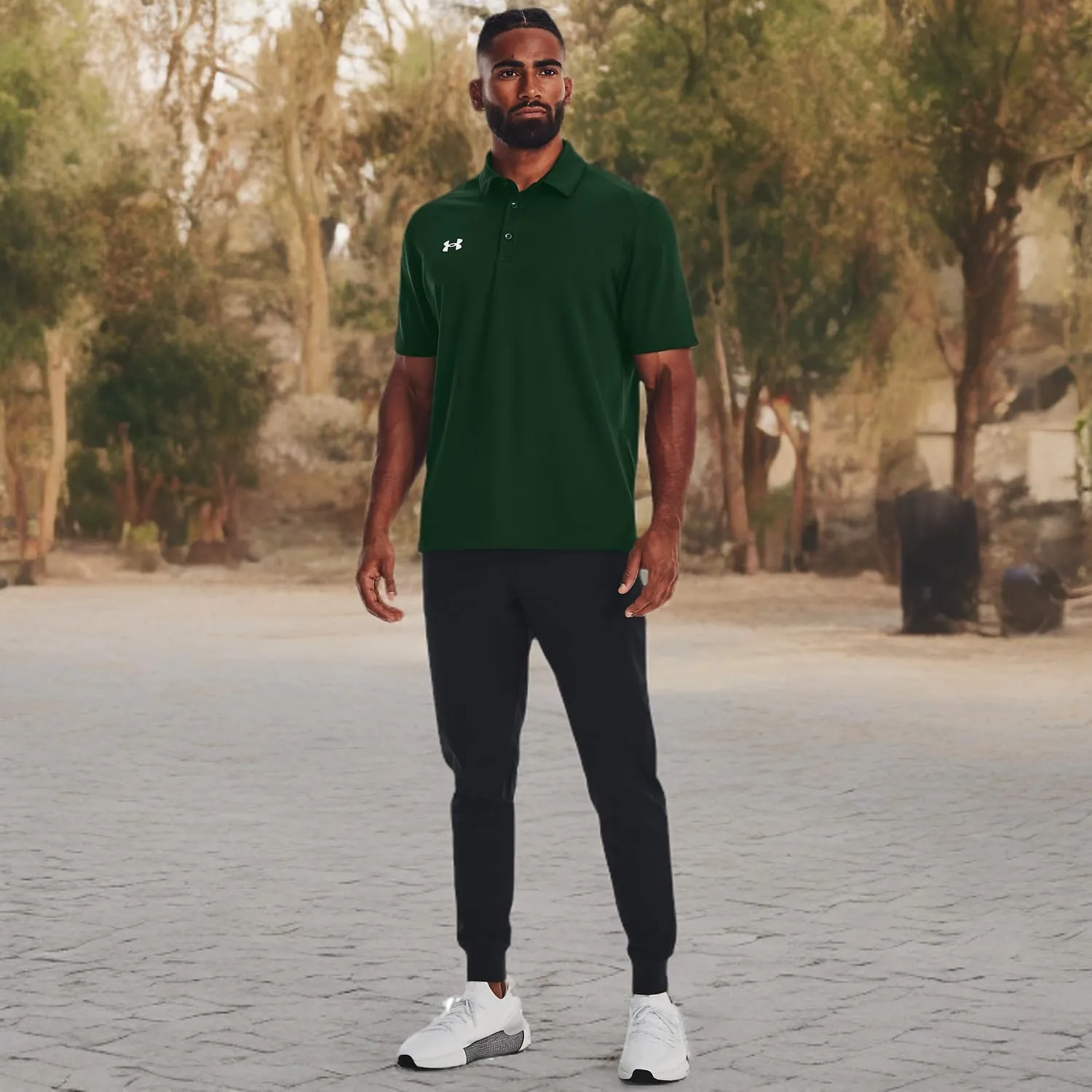 Under Armour Tech Team Mens Short Sleeve Polo Shirt