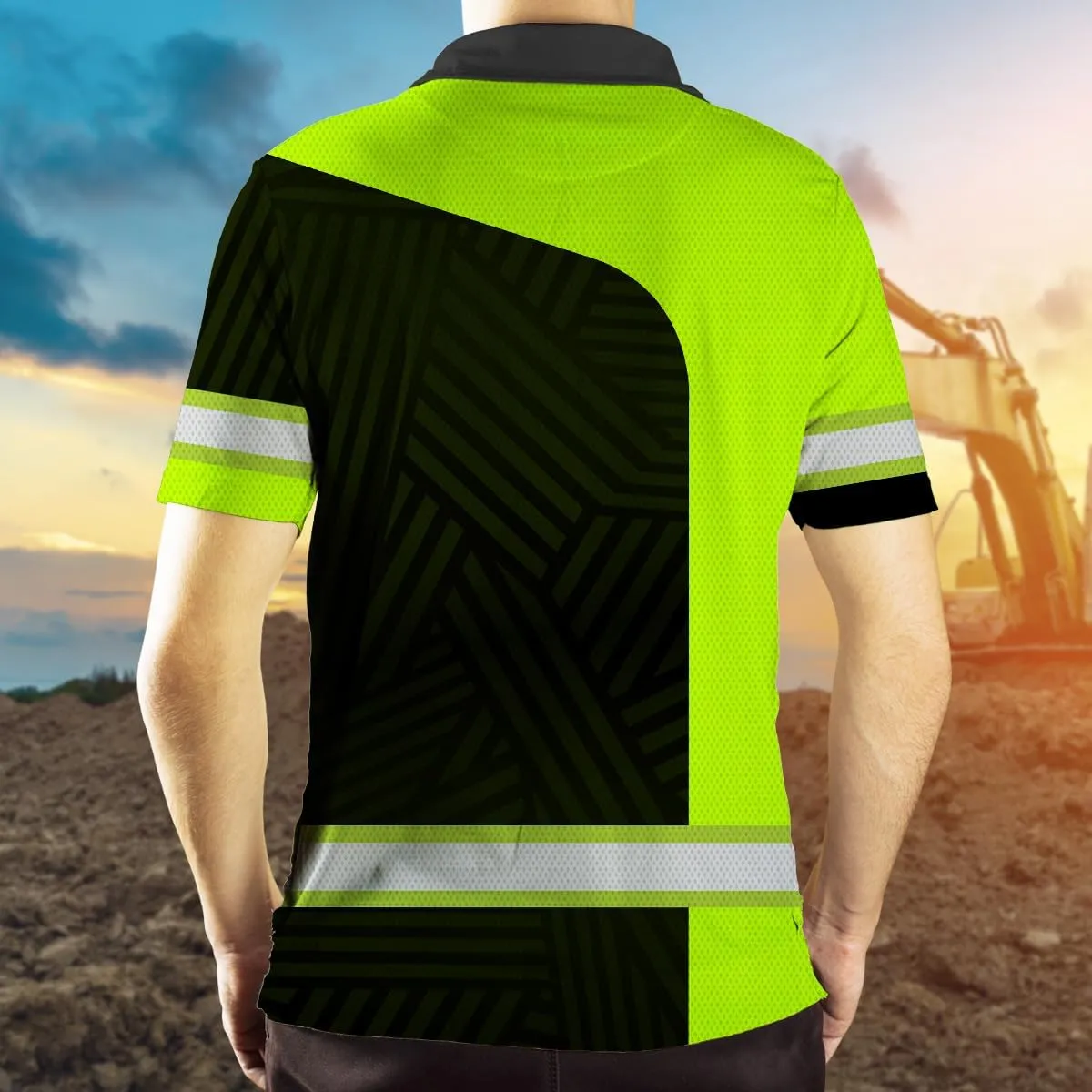 Uniform Company Reflective Polo Shirt High Visibility Shirt for Men Women Safety Polo Shirts Workwear for Worker
