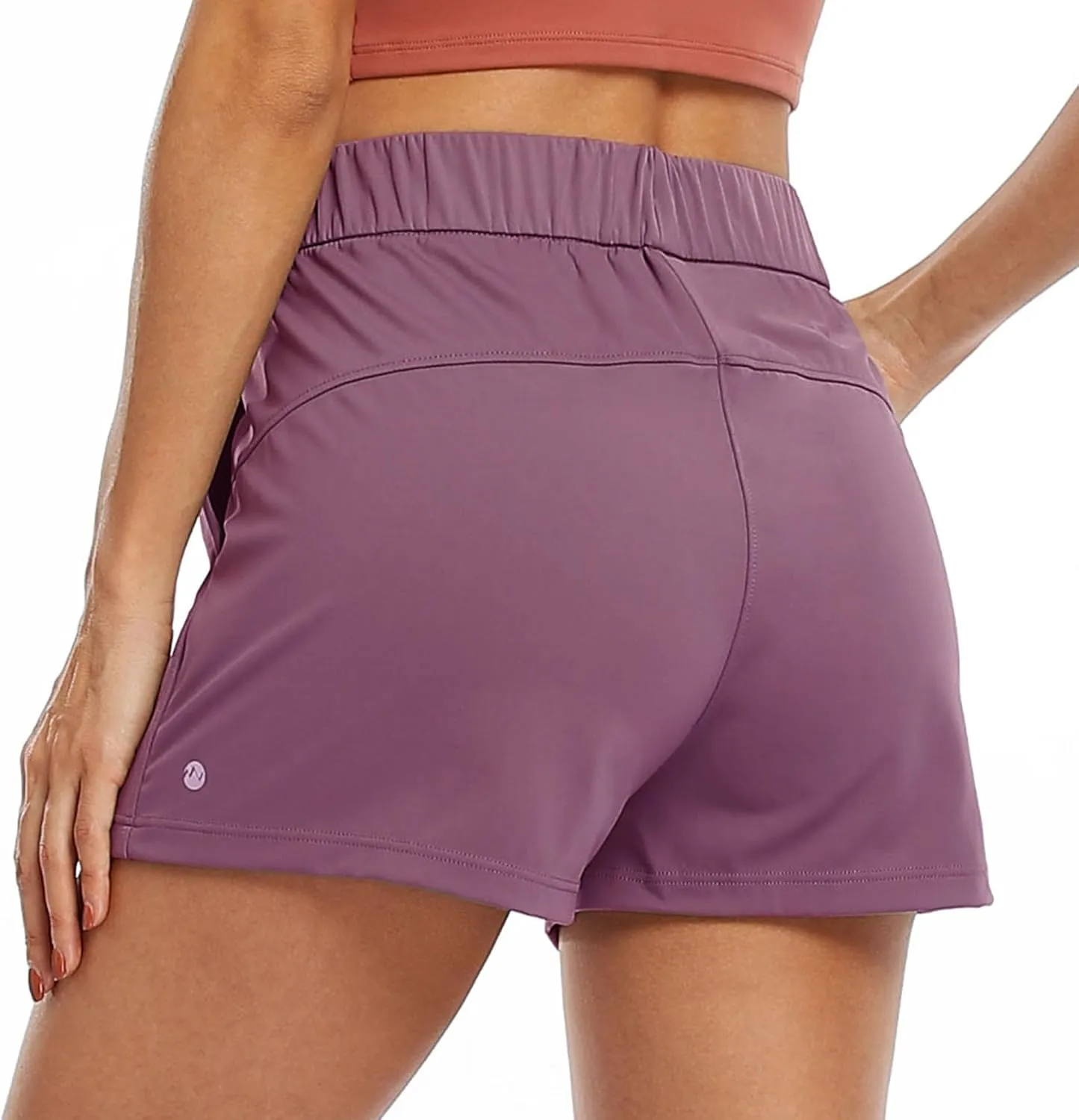 Willit Women's Shorts Hiking Athletic Shorts Yoga Lounge Active Workout Running Shorts Comfy Casual with Pockets 2.5"