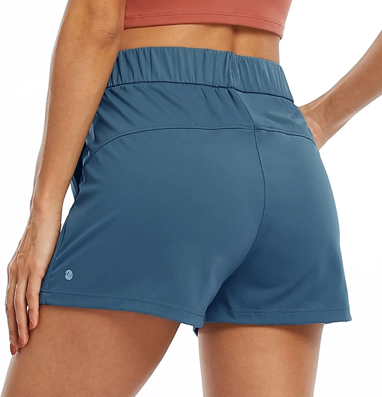 Willit Women's Shorts Hiking Athletic Shorts Yoga Lounge Active Workout Running Shorts Comfy Casual with Pockets 2.5"