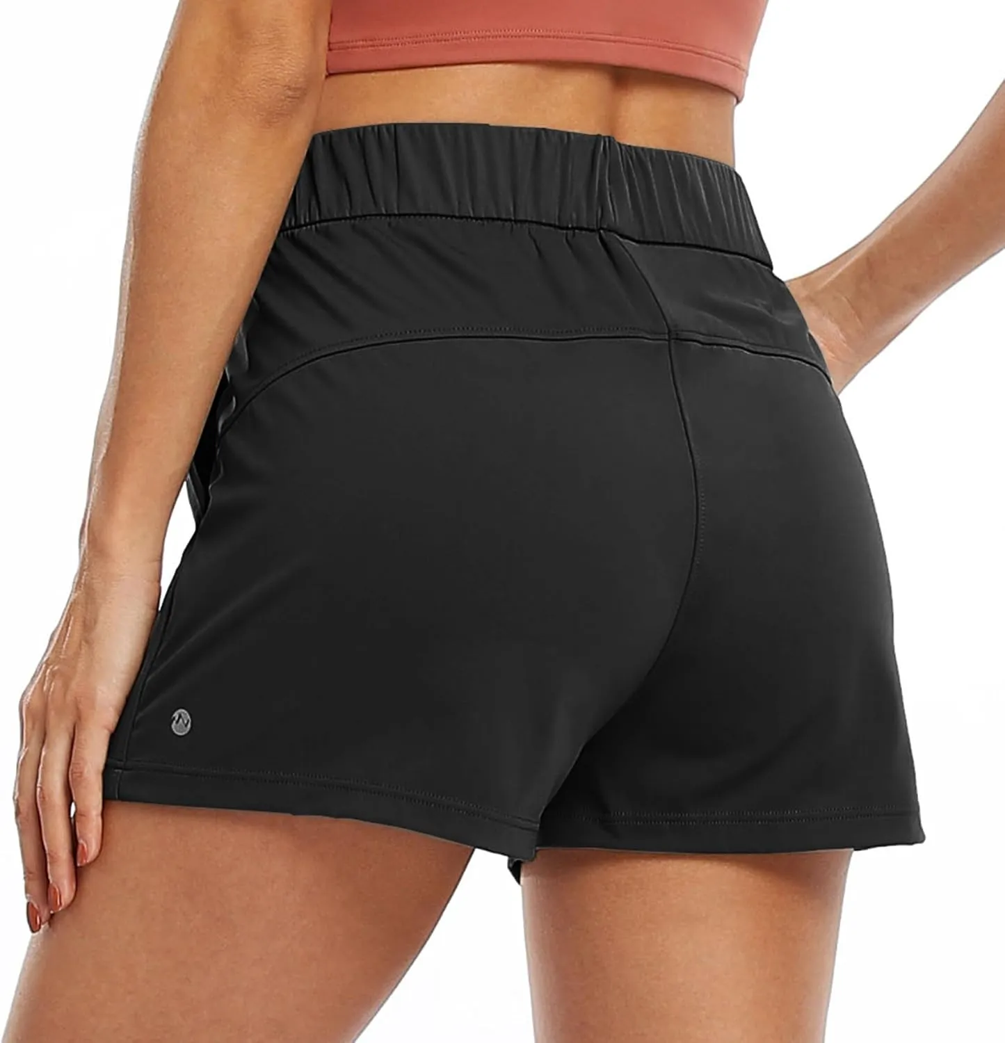 Willit Women's Shorts Hiking Athletic Shorts Yoga Lounge Active Workout Running Shorts Comfy Casual with Pockets 2.5"